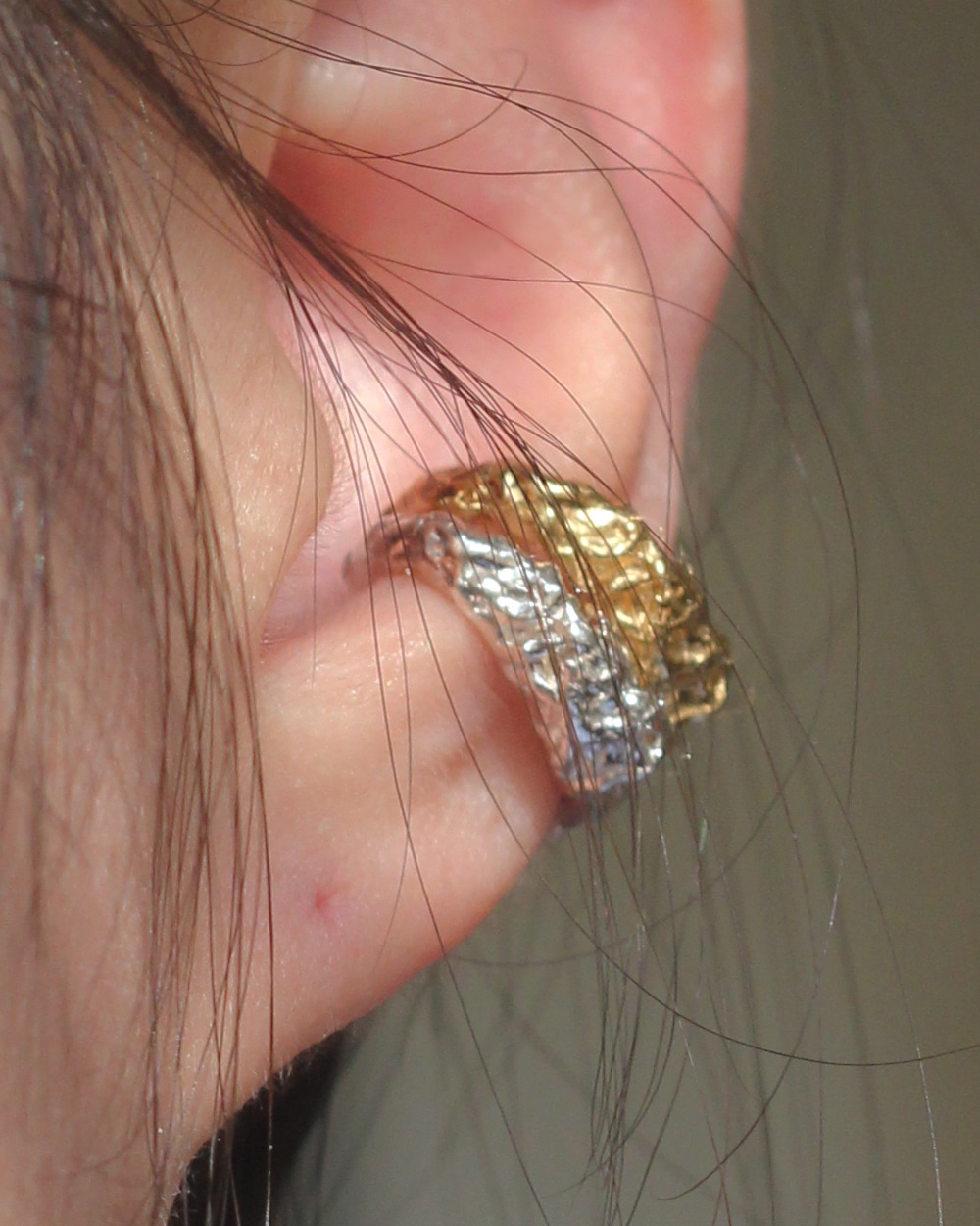 parched wreath earcuff